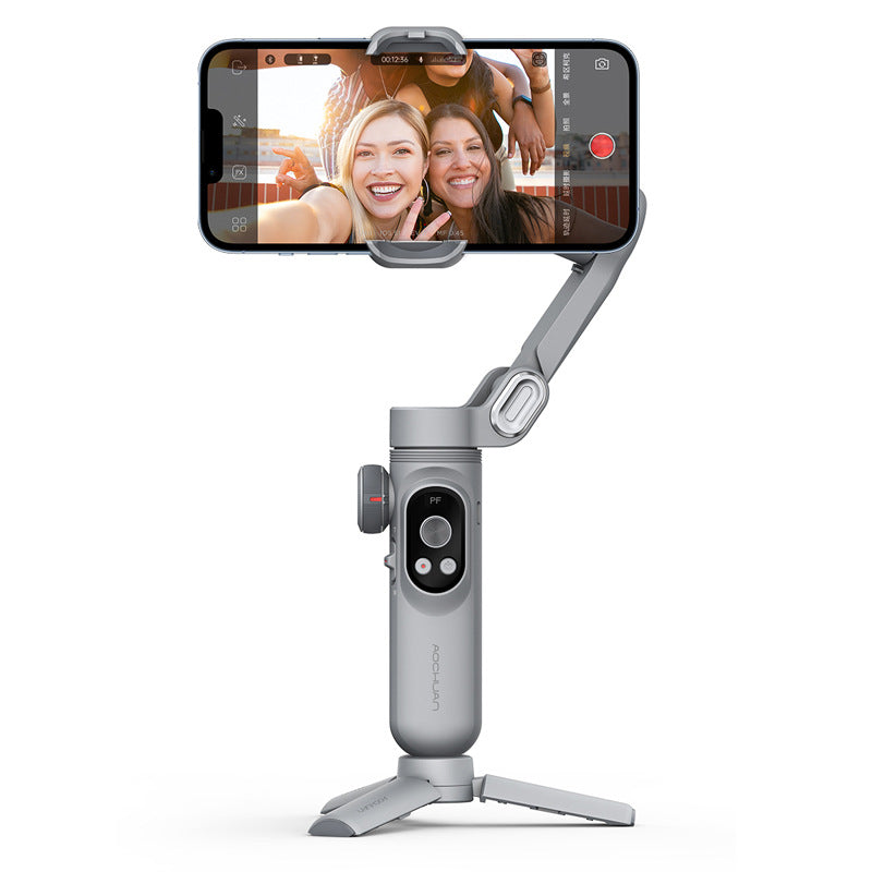 Smart AI Phone Gimbal – Anti-Shake Stabilizer with Tripod & Auto Tracking