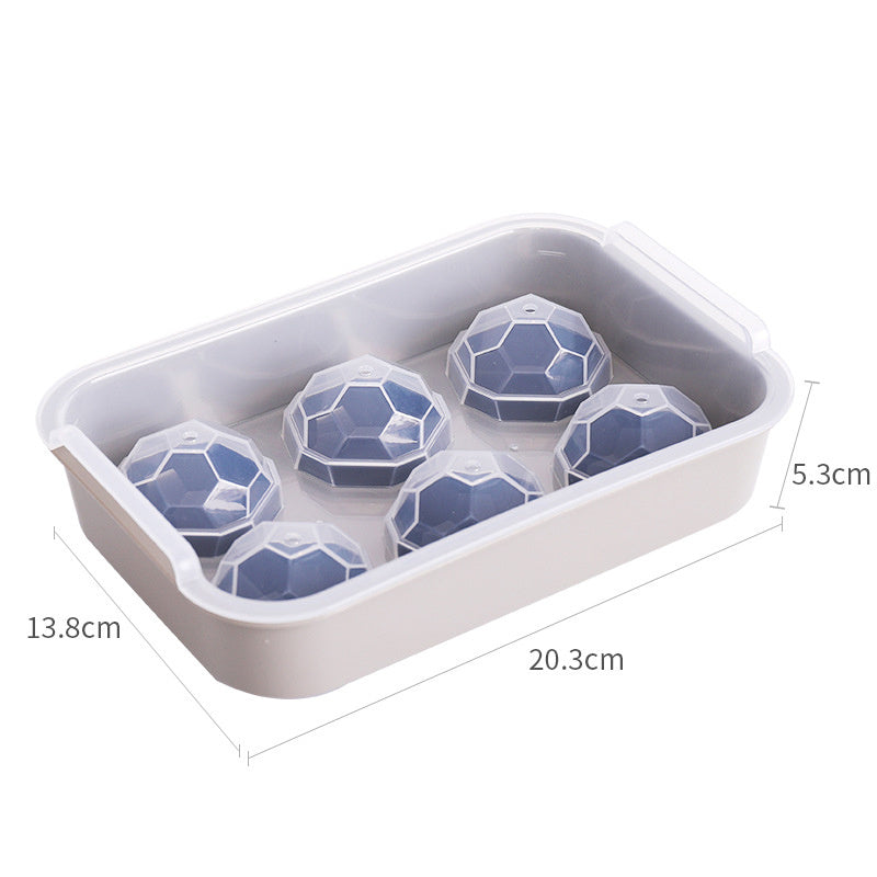 Creative Silicone Whiskey Ice Cube Mold – Reusable Large Ice Maker for Cocktails & Drinks