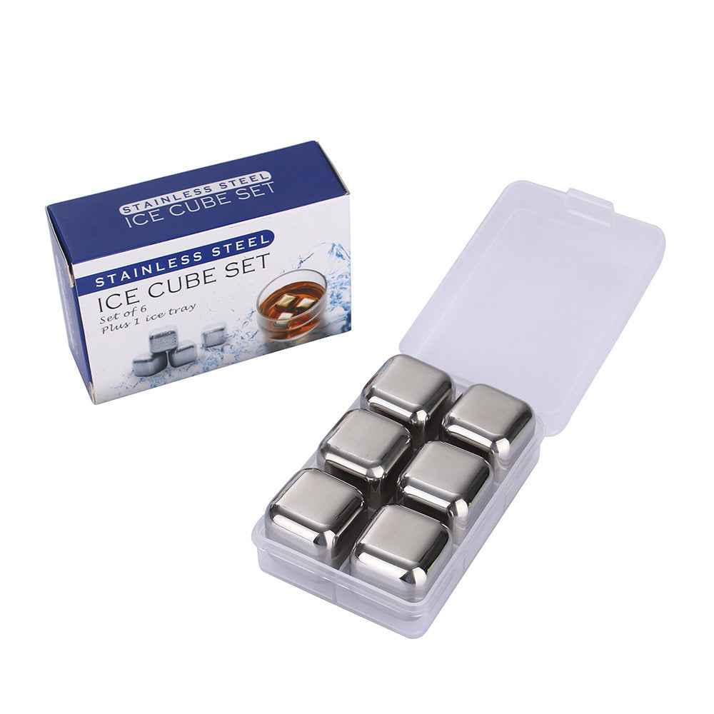 Stainless Steel Square Quick-frozen Ice Cubes