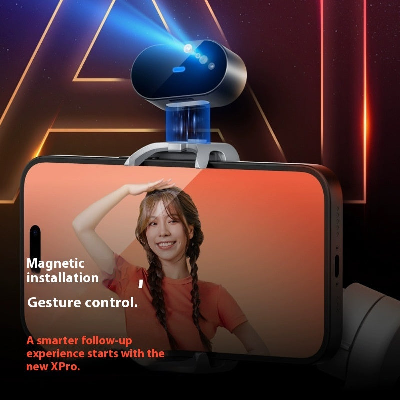 Smart AI Phone Gimbal – Anti-Shake Stabilizer with Tripod & Auto Tracking