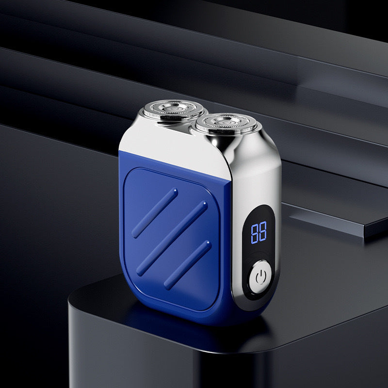 Mini Rechargeable Double-Headed Trimmer – Washable & Magnetic Suction