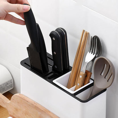 Kitchen Knife & Utensil Storage Rack – Tableware Organizer for Cabinets