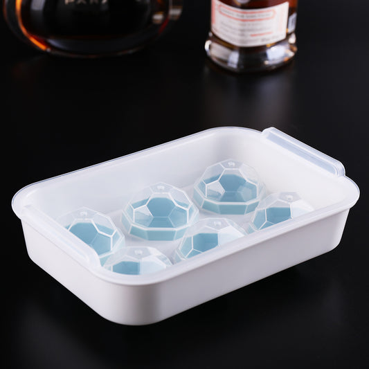 Creative Silicone Whiskey Ice Cube Mold – Reusable Large Ice Maker for Cocktails & Drinks