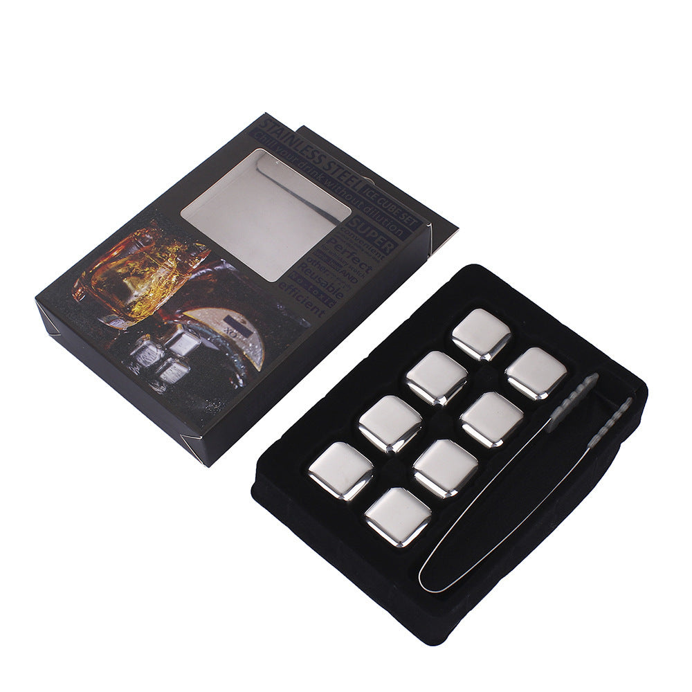 Stainless Steel Square Quick-frozen Ice Cubes
