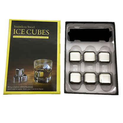 Stainless Steel Square Quick-frozen Ice Cubes