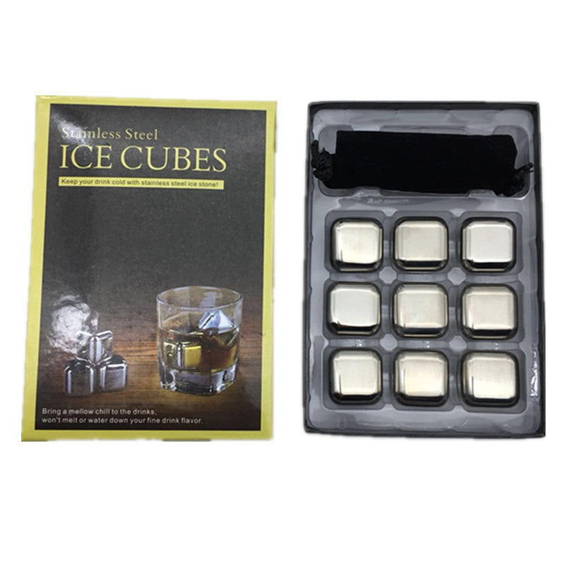 Stainless Steel Square Quick-frozen Ice Cubes
