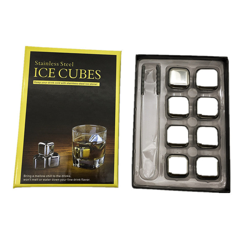 Stainless Steel Square Quick-frozen Ice Cubes