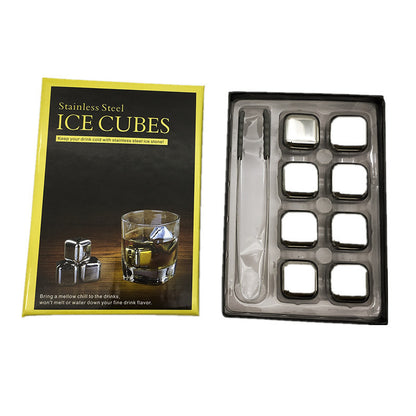 Stainless Steel Square Quick-frozen Ice Cubes