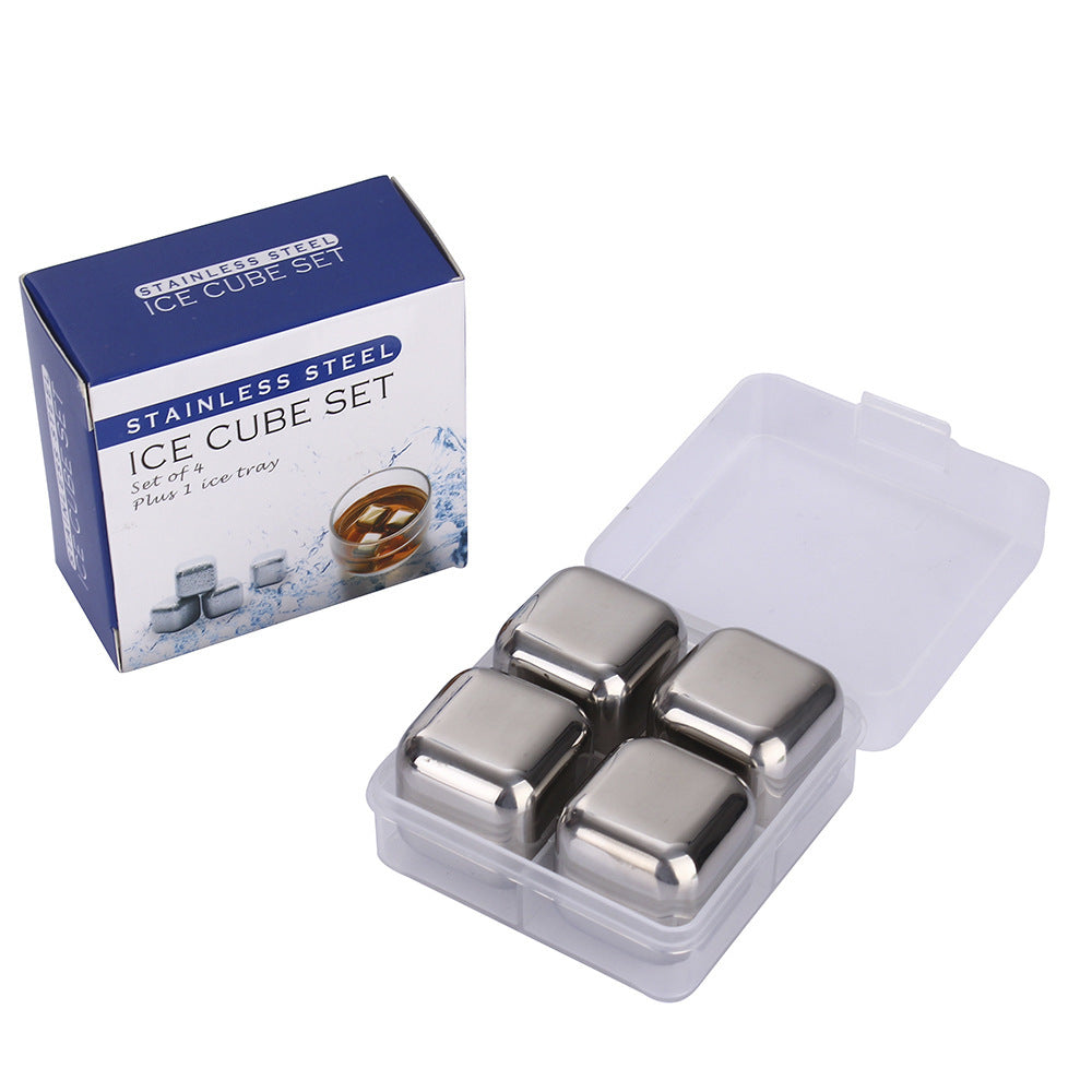 Stainless Steel Square Quick-frozen Ice Cubes