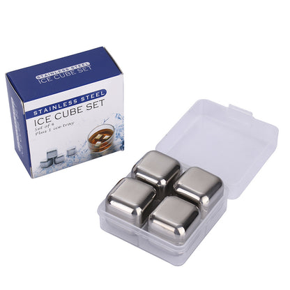 Stainless Steel Square Quick-frozen Ice Cubes