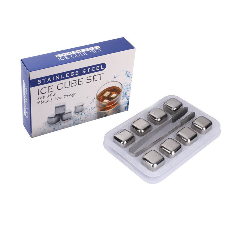 Stainless Steel Square Quick-frozen Ice Cubes