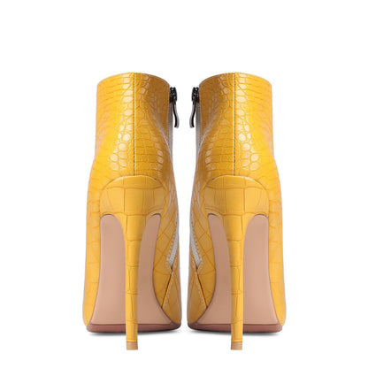 Autumn And Winter Women's Stiletto Ankle Boots