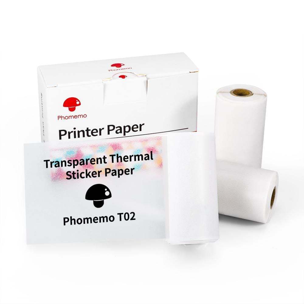 Portable Mini Thermal Label & Photo Printer – Bluetooth, Inkless, Ideal for Students & Home Use