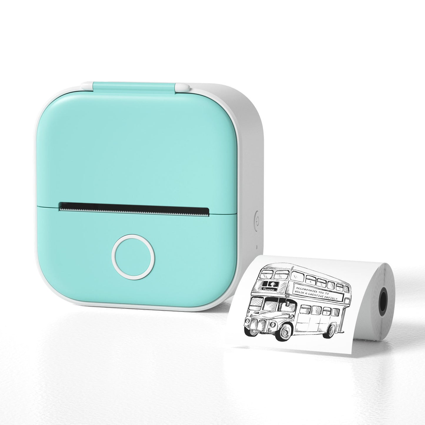 Portable Mini Thermal Label & Photo Printer – Bluetooth, Inkless, Ideal for Students & Home Use