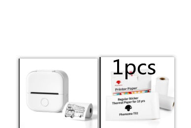 Portable Mini Thermal Label & Photo Printer – Bluetooth, Inkless, Ideal for Students & Home Use