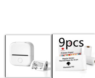 Portable Mini Thermal Label & Photo Printer – Bluetooth, Inkless, Ideal for Students & Home Use