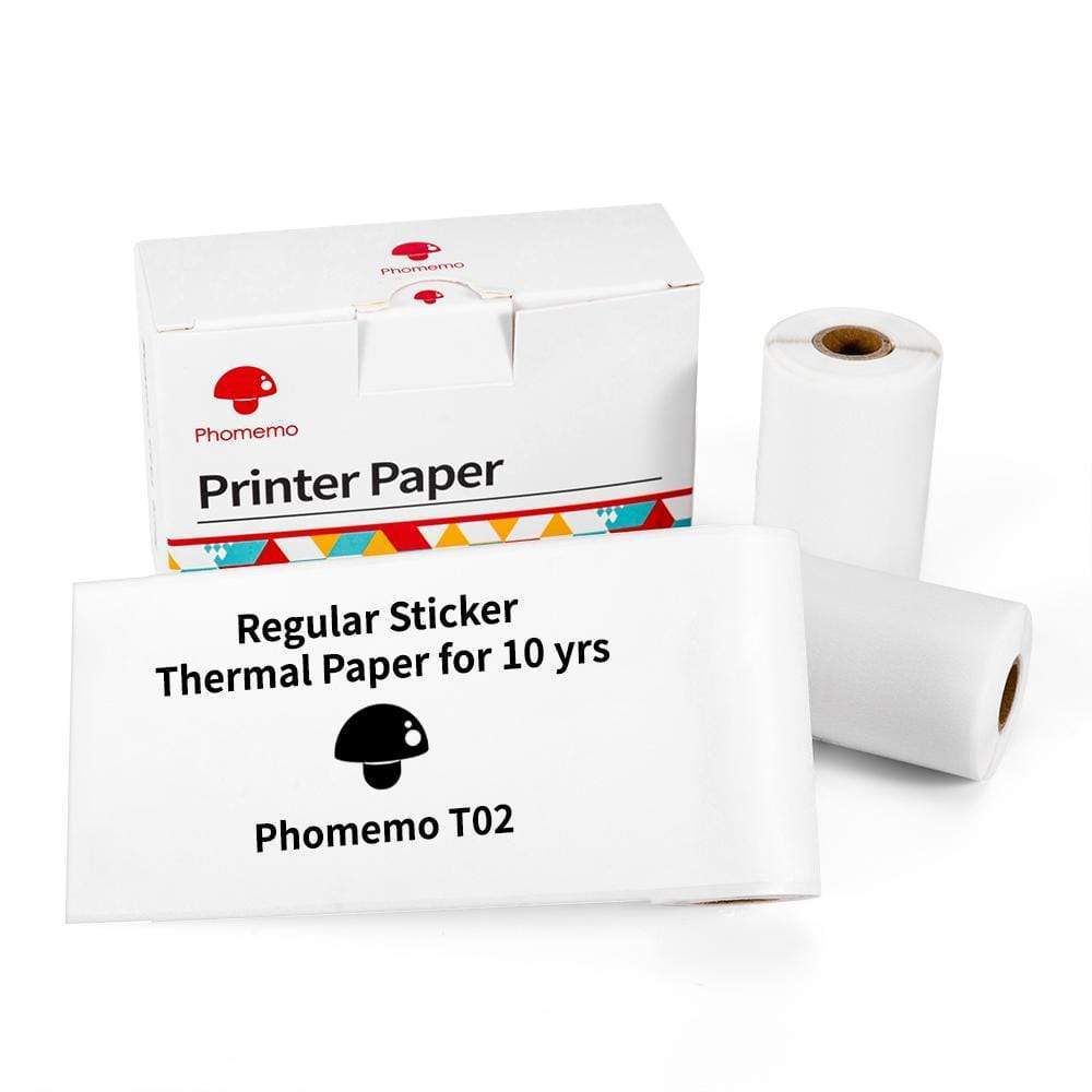 Portable Mini Thermal Label & Photo Printer – Bluetooth, Inkless, Ideal for Students & Home Use